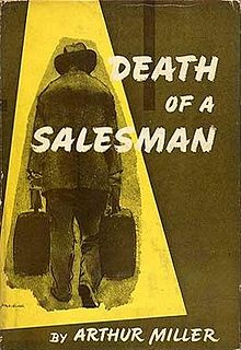 Cover of Arthur Miller's play, Death of a Salesman.