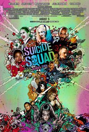 Poster for the movie Suicide Squad.