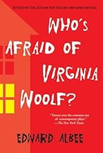 Poster for the play Who's Afraid of Virginia Woolf?.